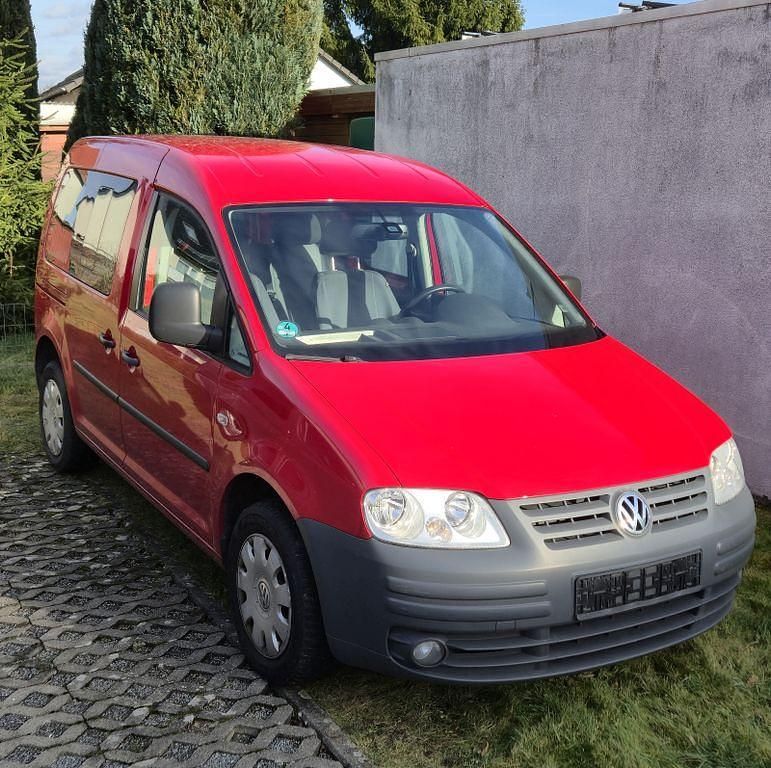 Rot Gebraucht 2009 VW Caddy Edition Van / Kleinbus | 4.500 € (Superpreis) - Bild 1/4