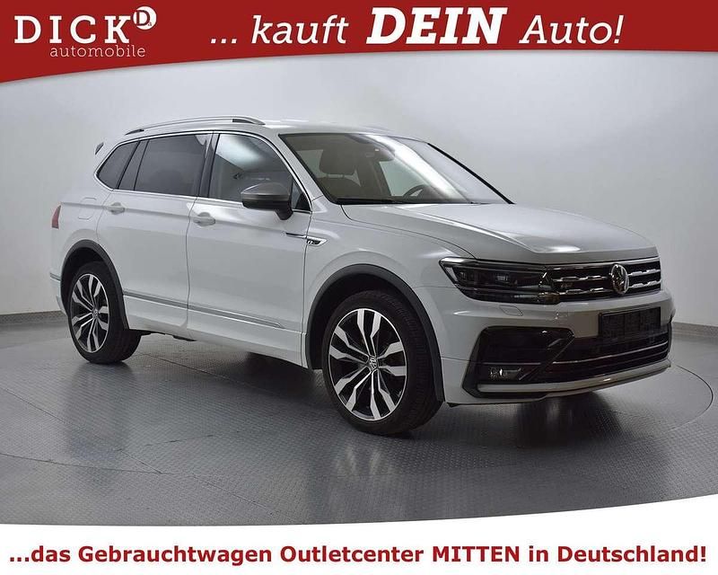 Pure white met. Gebraucht 2020 VW Tiguan Allspace Highline SUV | 27.950 € (Superpreis) - Bild 1/4