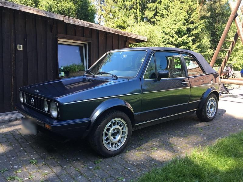 Gebraucht VW Golf Cabriolet 72 PS (52 kW) 1986 Blau Cabrio