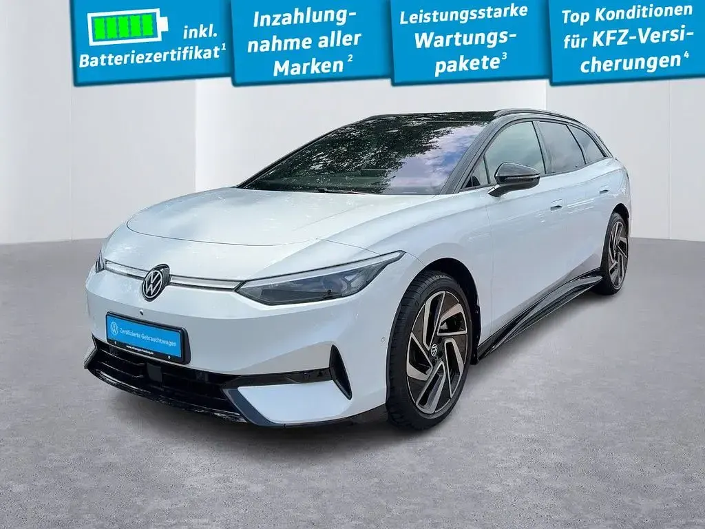 Gebraucht VW ID.7 Pro 210 kW (286 PS) 2025 2y gletscherweiß metallic Kombi