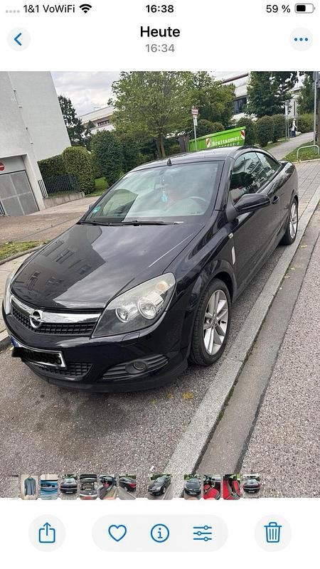 Schwarz Gebraucht 2006 Opel Astra Cabriolet Cabrio | 1.000 € - Bild 1/4