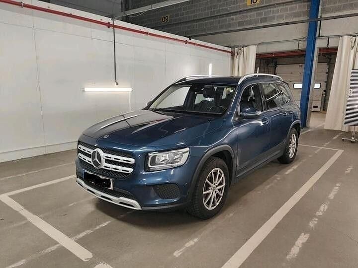 Denimblau metalliclack Gebraucht 2021 Mercedes GLB180 SUV | 20.825 € (Superpreis) - Bild 1/4
