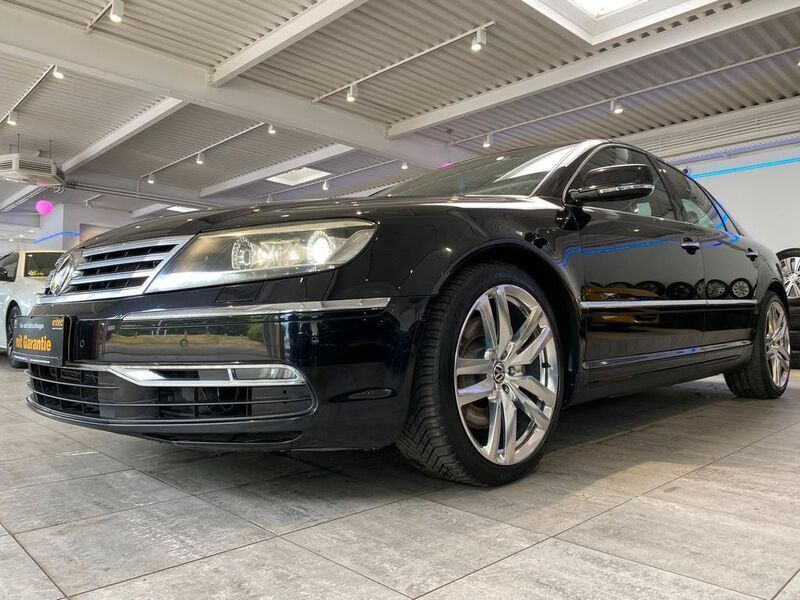 Schwarz Gebraucht 2013 VW Phaeton Exclusive Limousine | 10.500 € (Guter Preis) - Bild 1/4