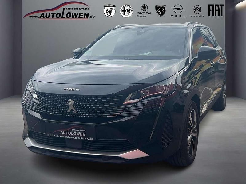 Met. perla nera schwarz Gebraucht 2023 Peugeot 5008 GTi Van / Kleinbus | 35.480 € (Teuer) - Bild 1/4