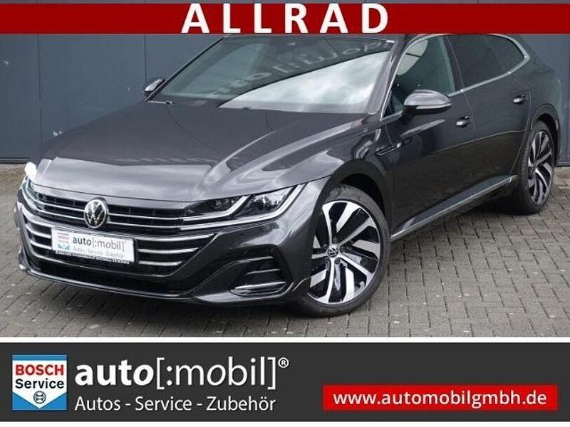 Grau Gebraucht 2022 VW Arteon R-line Kombi | 32.980 € (Guter Preis) - Bild 1/3