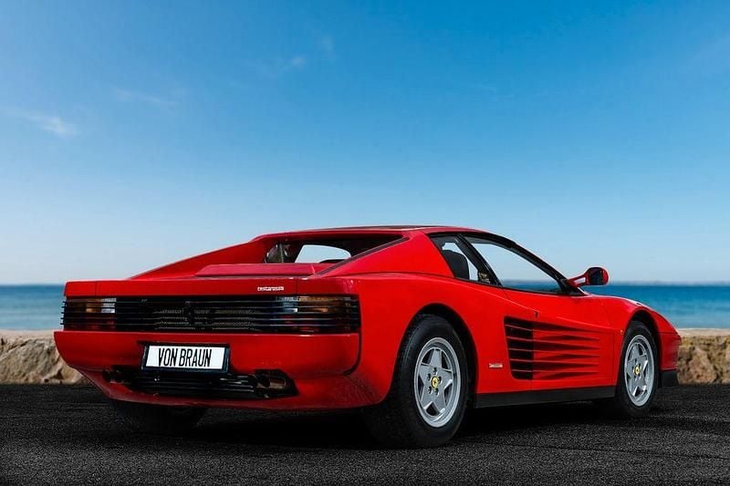 Gebraucht Ferrari Testarossa 396 PS (291 kW) 1988 Rot Coupé