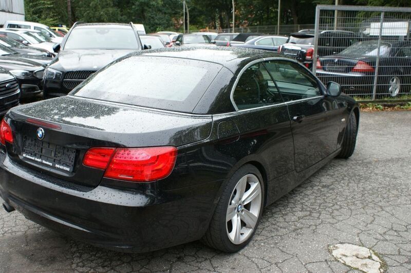 Gebraucht BMW 318 Cabriolet 143 PS (105 kW) 2011 Schwarz Cabrio