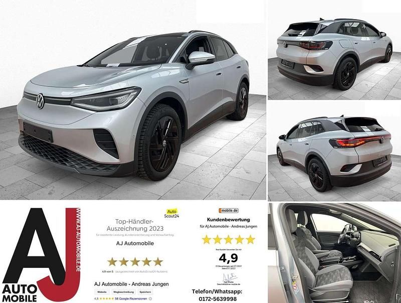 Gebraucht VW ID.4 Pro Performance 150 kW (204 PS) 2022 Silber (scale silver metallic) SUV
