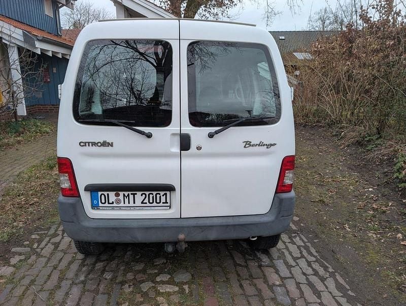 Gebraucht Citroën Berlingo Advance 75 PS (55 kW) 2009 Weiß Van / Kleinbus