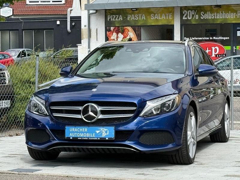 Blau Gebraucht 2015 Mercedes C250 Kombi | 14.990 € (Etwas zu teuer) - Bild 1/4