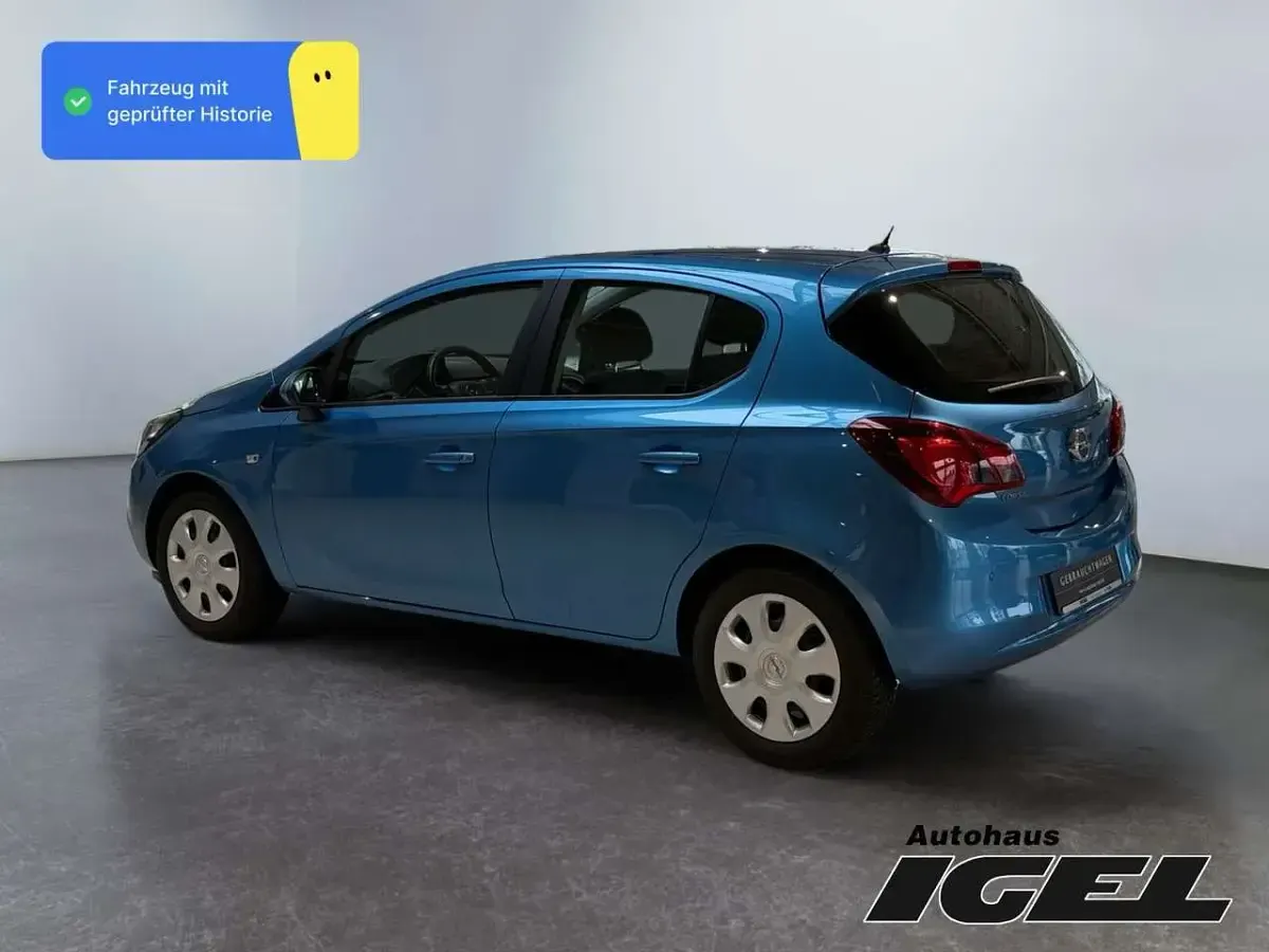 Gebraucht Opel Corsa 90 PS (66 kW) 2019 Arktis blau (m2) Kleinwagen