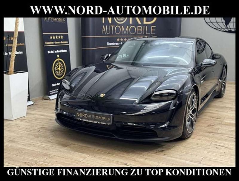 Schwarz Gebraucht 2022 Porsche Taycan Sport Limousine | 60.700 € (Superpreis) - Bild 1/3