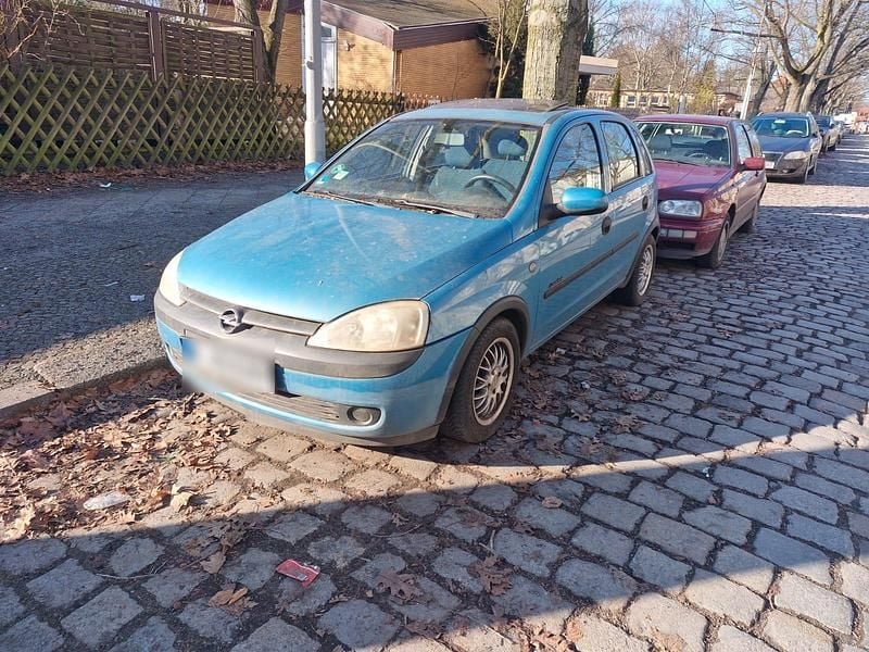 Gebraucht Opel Corsa 65 PS (47 kW) 2001 Blau Kleinwagen