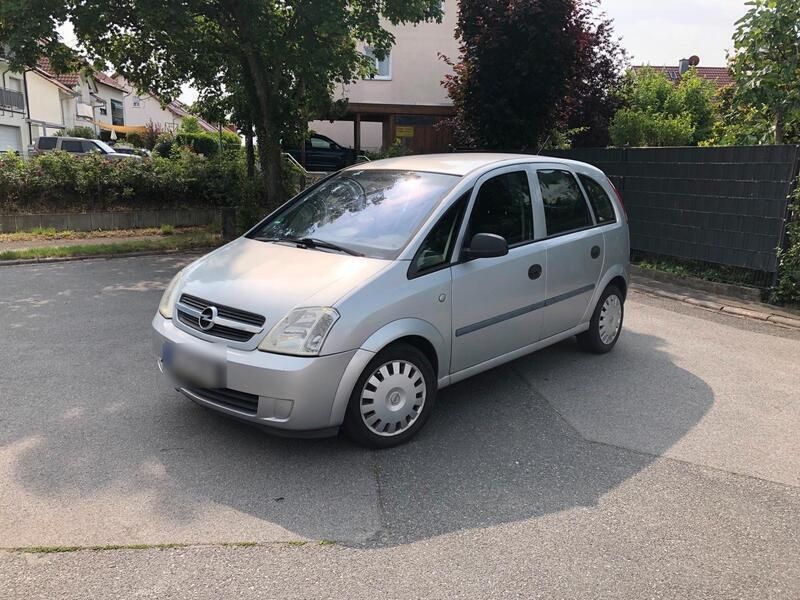 Silber Gebraucht 2003 Opel Meriva Van / Kleinbus | 2.490 € (Fairer Preis) - Bild 1/4