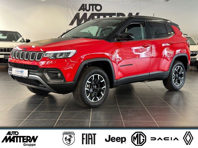 Rot Gebraucht 2023 Jeep Compass SUV | 37.489 € (Teuer) - Bild 1/4
