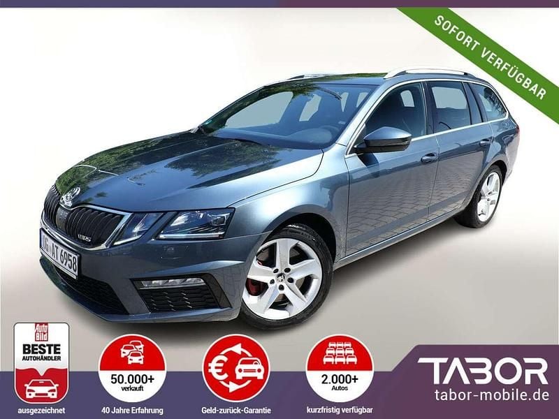 Quarzgrau metallic Gebraucht 2018 Skoda Octavia RS Kombi | 19.688 € (Fairer Preis) - Bild 1/4