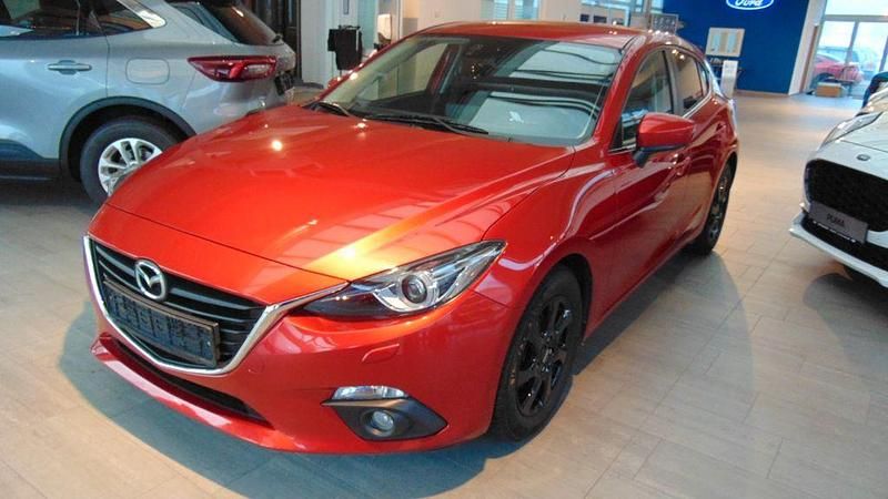 Rot Gebraucht 2014 Mazda 3 Center-Line Limousine | 9.450 € (Guter Preis) - Bild 1/4