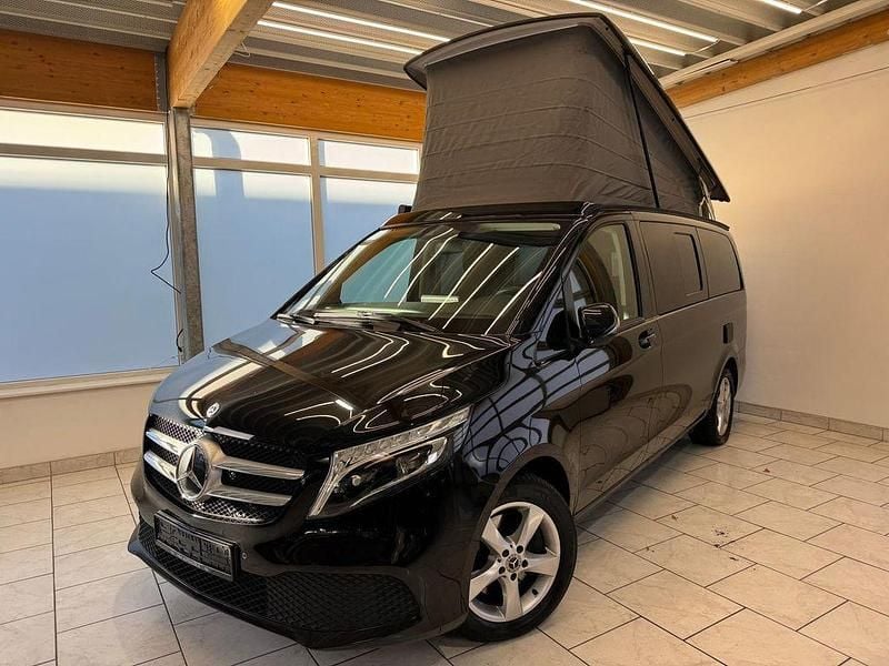 Schwarz Gebraucht 2021 Mercedes V250 Marco Polo Van / Kleinbus | 45.999 € (Superpreis) - Bild 1/4