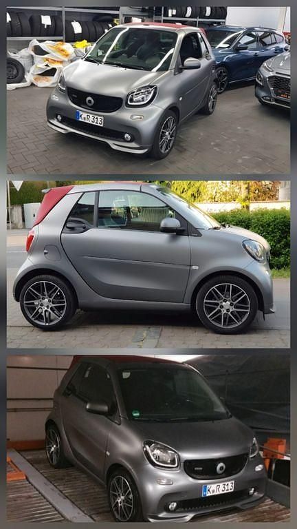 Gebraucht Smart ForTwo Cabrio Brabus 125 PS (91 kW) 2017 Silber Cabrio