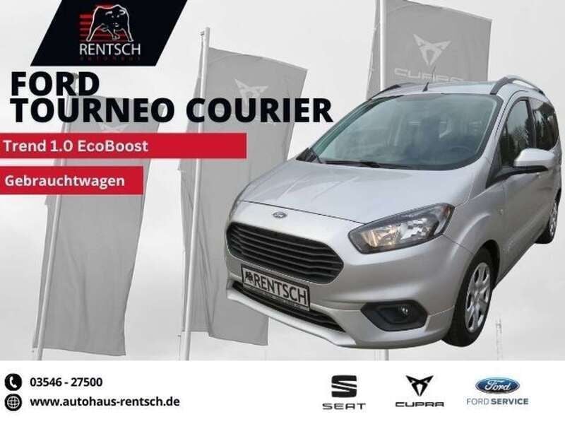 Silber Gebraucht 2019 Ford Tourneo Courier Van / Kleinbus | 12.990 € (Fairer Preis) - Bild 1/4