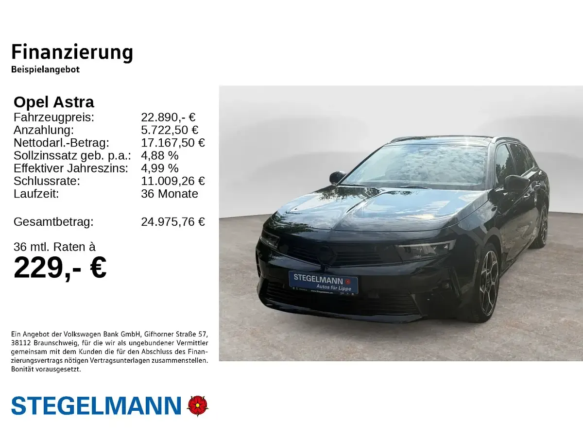 Gebraucht Opel Astra GS Line 150 PS (110 kW) 2023 Kleinwagen