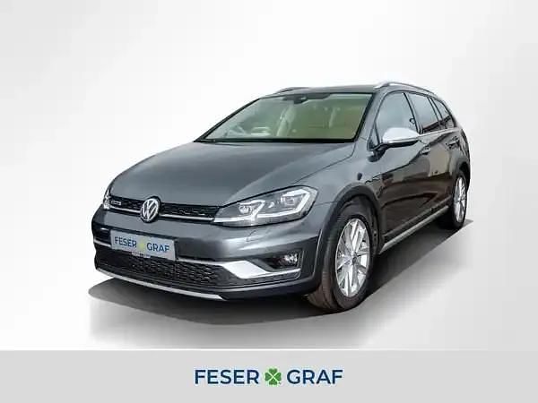 Indiumgrau metallic Gebraucht 2020 VW Golf VII Kombi | 21.990 € (Fairer Preis) - Bild 1/4