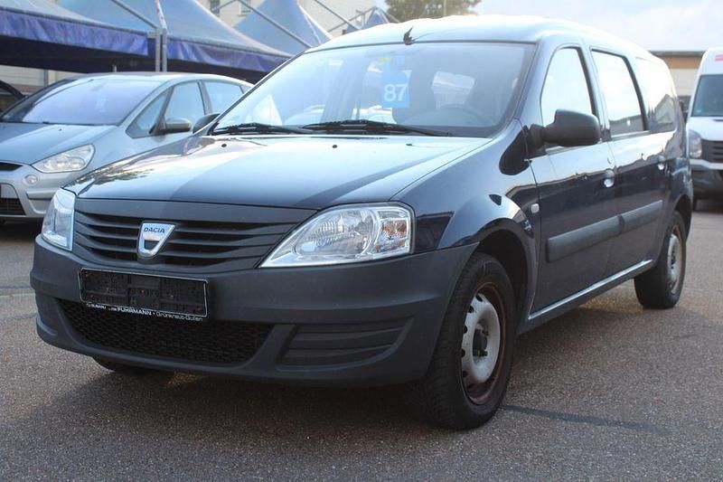 Blau Gebraucht 2012 Dacia Logan MCV Basis Kombi | 1.589 € (Superpreis) - Bild 1/4
