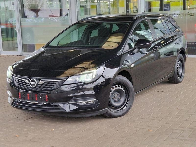 Gebraucht Opel Astra Edition 122 PS (89 kW) 2021 Schwarz Kombi