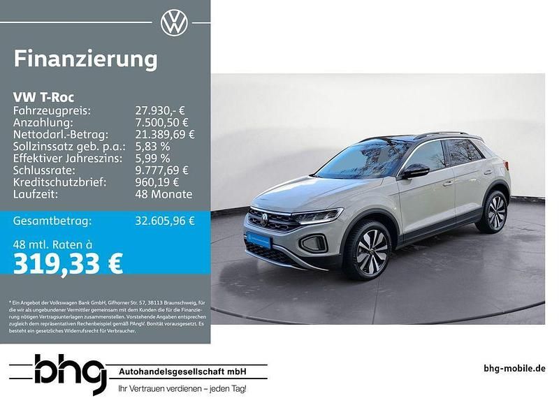 Grau Gebraucht 2024 VW T-Roc Move SUV | 27.930 € (Fairer Preis) - Bild 1/4