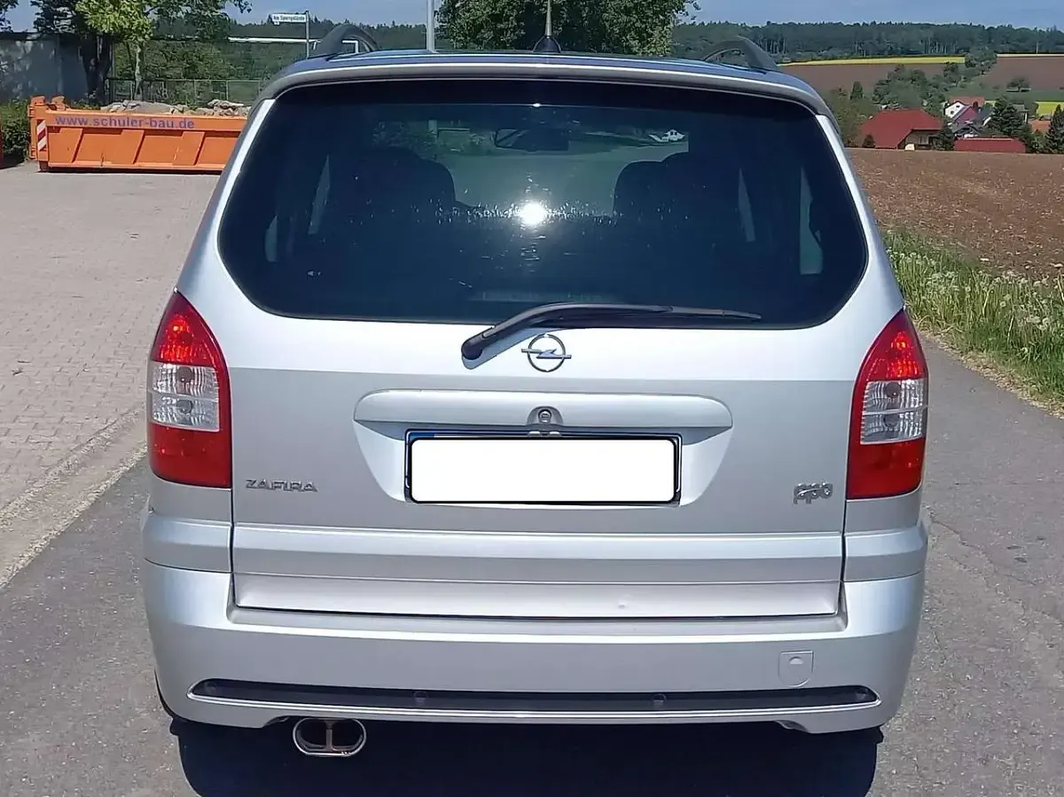 Gebraucht Opel Zafira OPC 200 PS (147 kW) 2004 Silber Van / Kleinbus