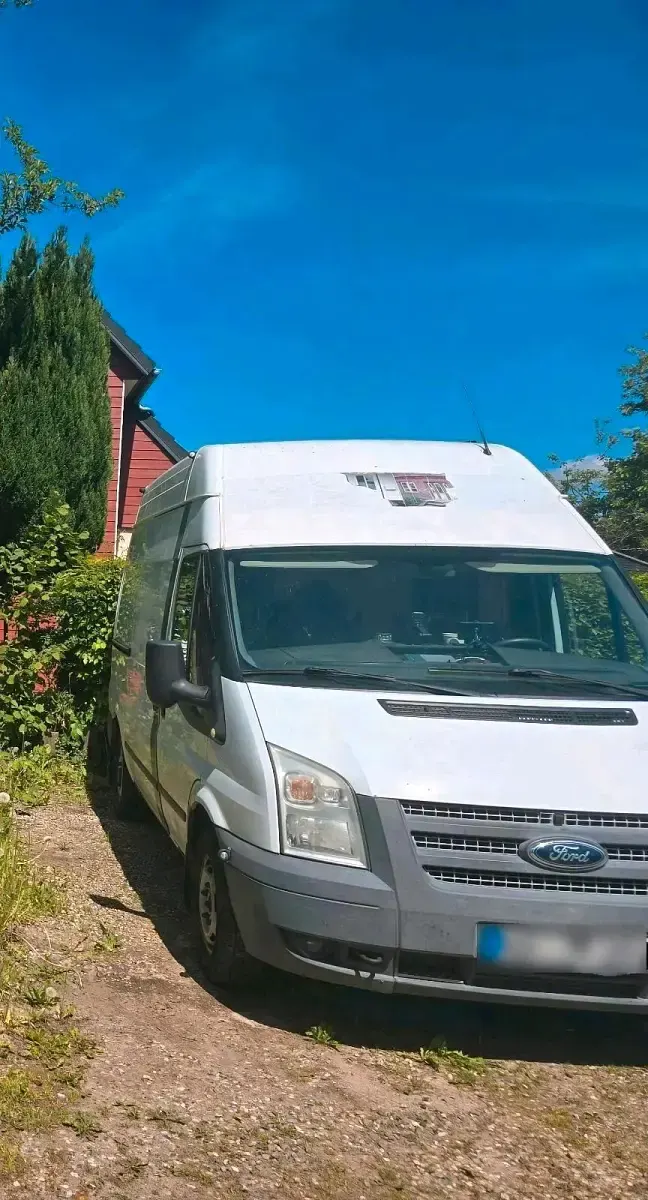 Gebraucht Ford Transit 125 PS (91 kW) 2012 Weiß Van / Kleinbus