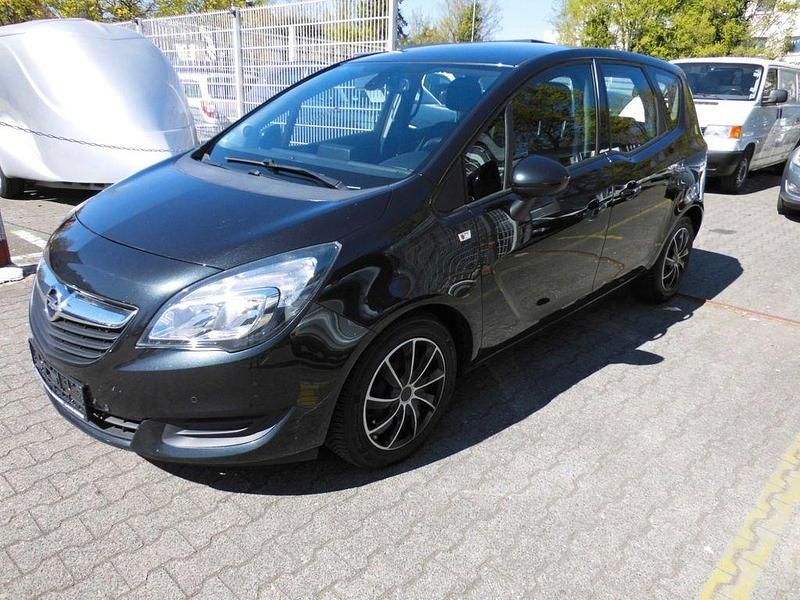 Gebraucht Opel Meriva Edition 110 PS (80 kW) 2017 Schwarz Van / Kleinbus