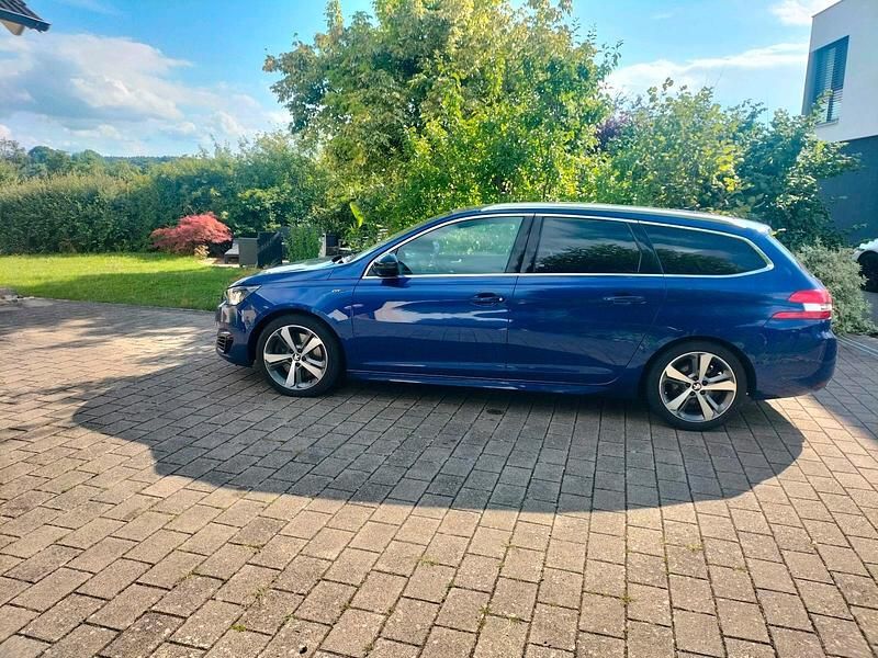 Blau Gebraucht 2016 Peugeot 308 GTi Kombi | 10.900 € (Superpreis) - Bild 1/4