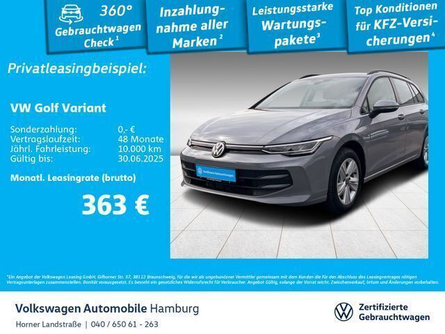 C2 mondsteingrau Gebraucht 2024 VW Golf VIII Life Kombi | 29.990 € (Etwas zu teuer) - Bild 1/3