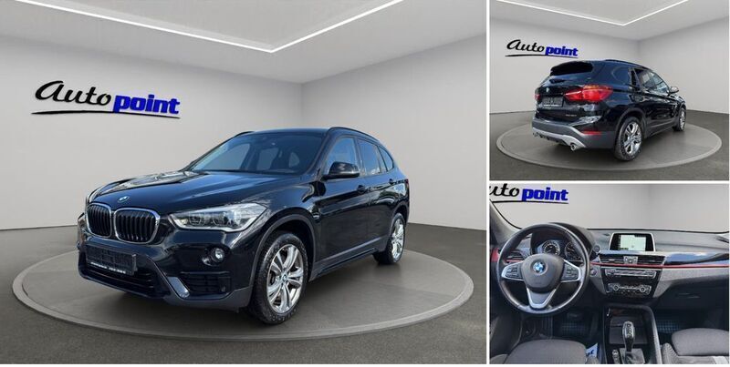 Schwarz Gebraucht 2018 BMW X1 Sport Line SUV | 20.950 € (Guter Preis) - Bild 1/4