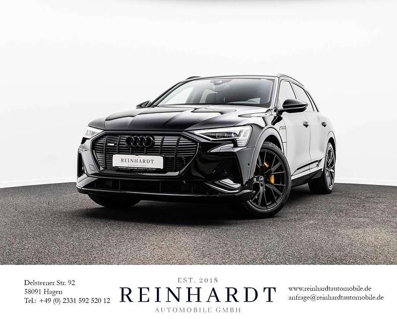 Mythosschwarz metallic Gebraucht 2022 Audi e-tron S-Line SUV | 31.315 € (Fairer Preis) - Bild 1/1