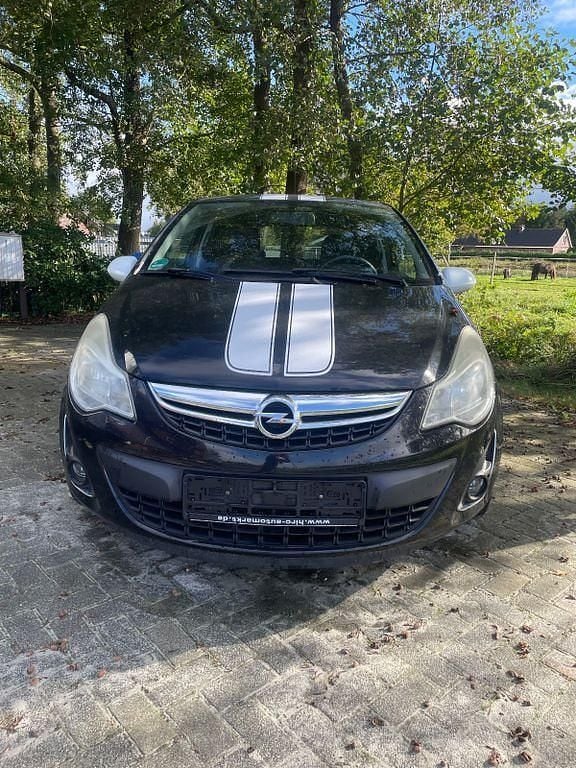 Schwarz Gebraucht 2011 Opel Corsa Kleinwagen | 1.100 € (Superpreis) - Bild 1/1