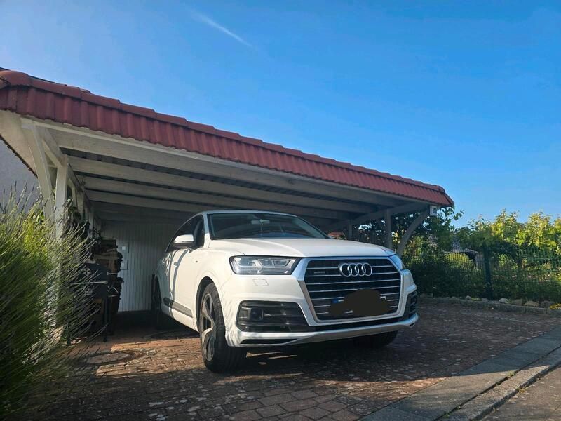Weiß Gebraucht 2016 Audi Q7 S-Line SUV | 28.000 € (Superpreis) - Bild 1/4