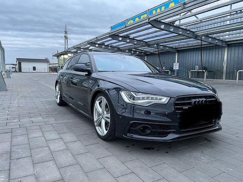Gebraucht Audi A6 Black Edition 313 PS (230 kW) 2014 Blau Kombi