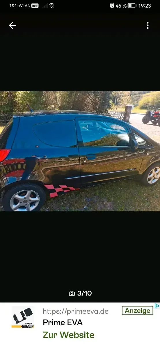 Gebraucht Mitsubishi Colt 75 PS (55 kW) 2008 Schwarz Kleinwagen