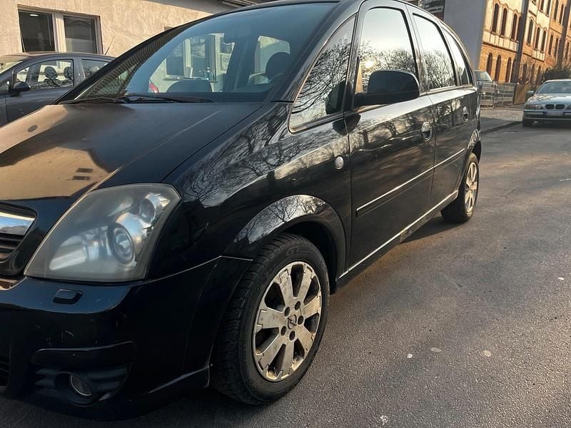Gebraucht Opel Meriva 101 PS (74 kW) 2007 Schwarz Van / Kleinbus
