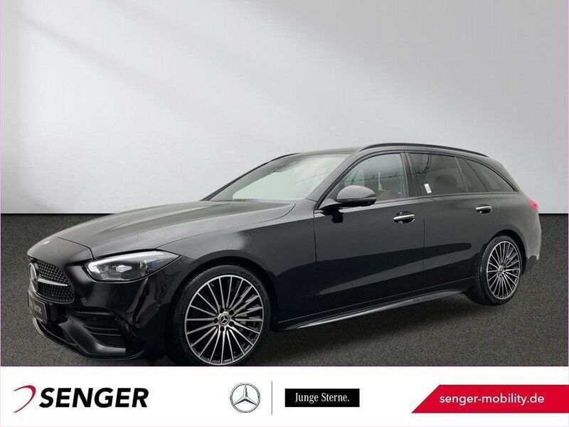Schwarz Gebraucht 2024 Mercedes C300 AMG Limousine | 46.790 € (Fairer Preis) - Bild 1/4