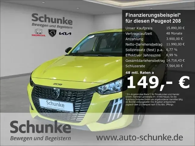 Gebraucht Peugeot 208 Active 75 PS (55 kW) 2024 Kleinwagen