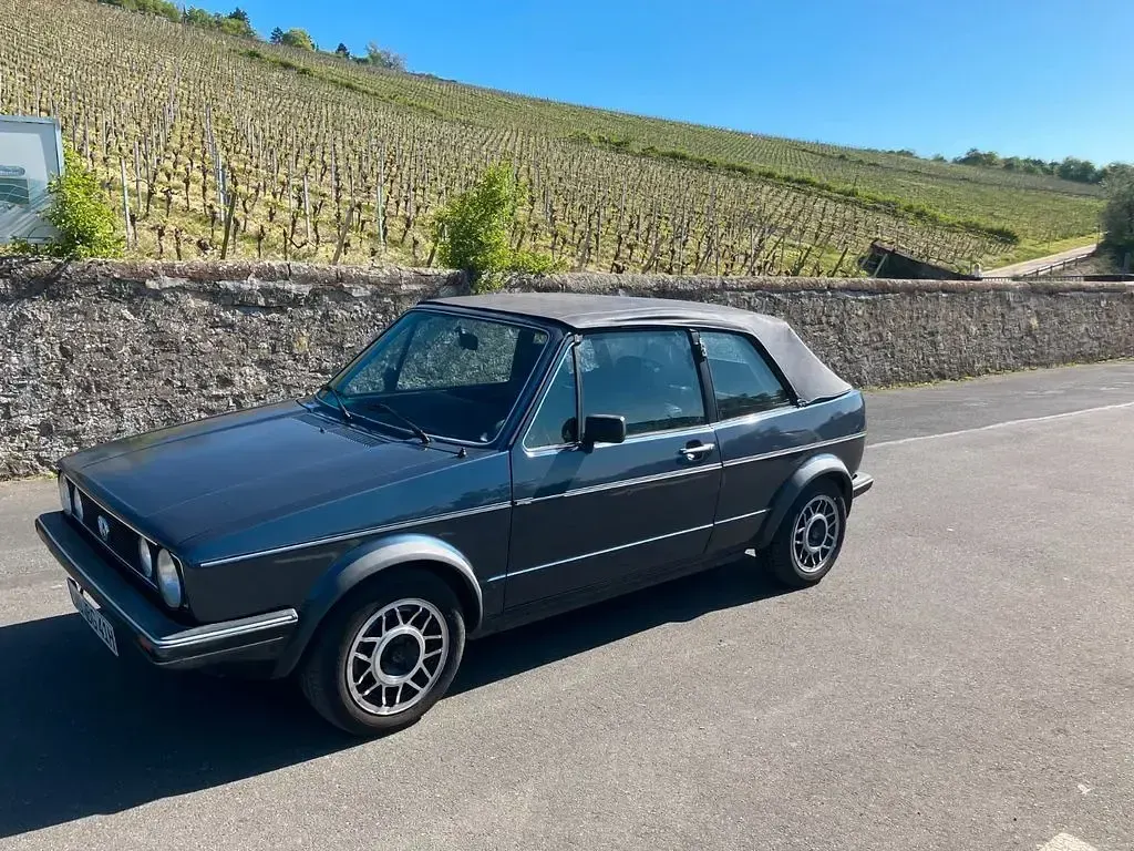 Gebraucht VW Golf Cabriolet 90 PS (66 kW) 1985 Blau Cabrio