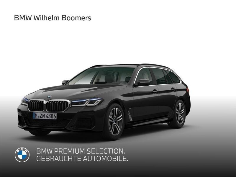 Schwarz Gebraucht 2022 BMW 530 M Sport Kombi | 39.980 € (Fairer Preis) - Bild 1/3