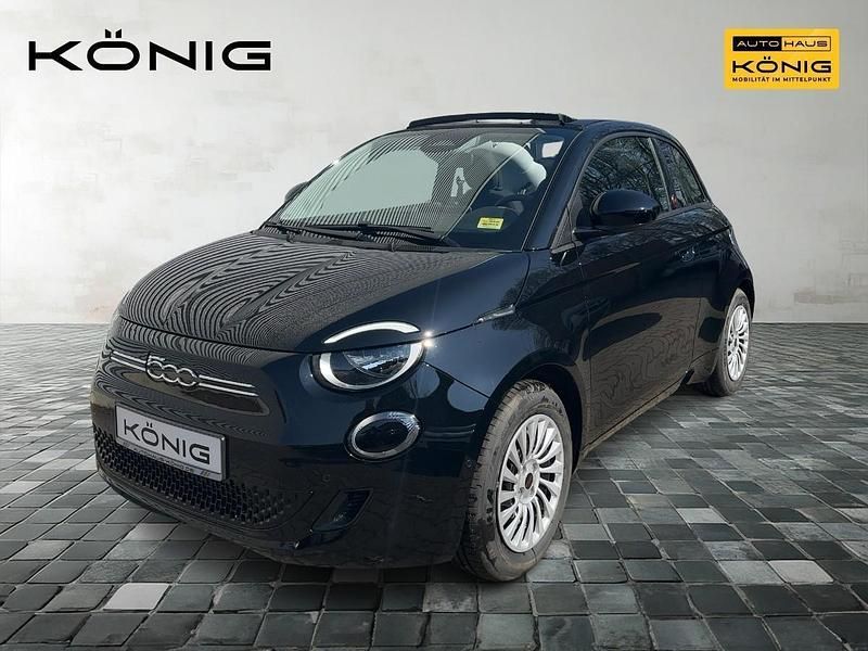 Schwarz Neu 2025 Fiat 500C Red Cabrio | 27.789 € - Bild 1/4