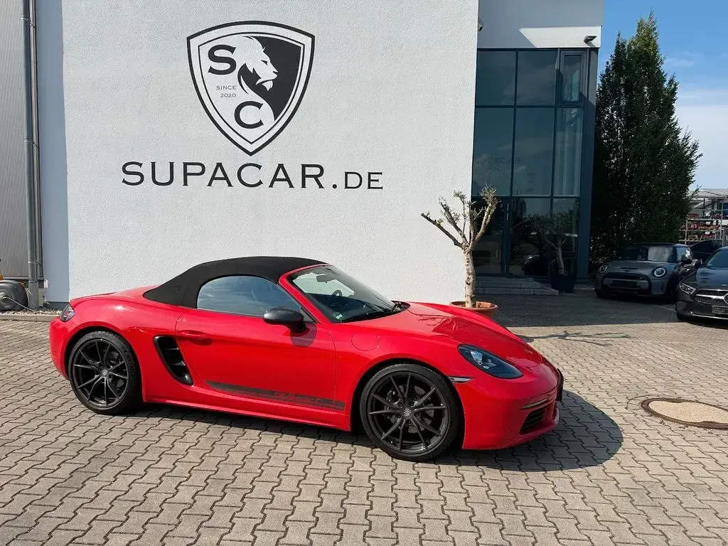 Gebraucht Porsche 718 Chrono 299 PS (219 kW) 2020 Rot Cabrio