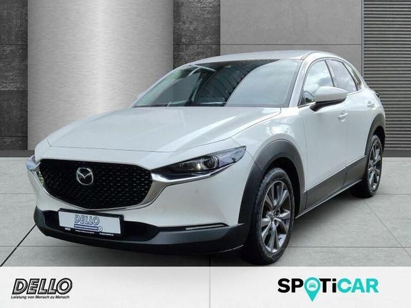Snowflake white pearl Gebraucht 2022 Mazda CX-30 Selection SUV | 24.990 € (Fairer Preis) - Bild 1/4