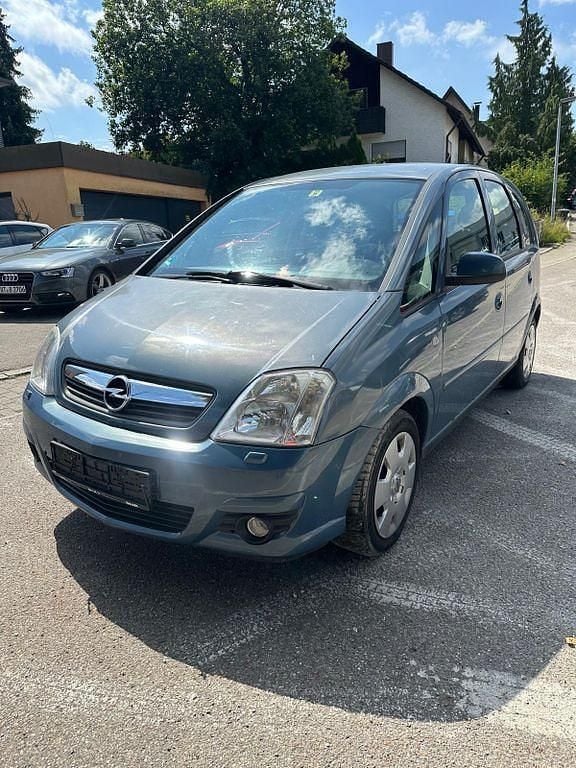 Grau Gebraucht 2006 Opel Meriva Edition Van / Kleinbus | 650 € (Superpreis) - Bild 1/4