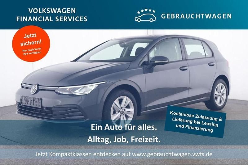 Grau Gebraucht 2022 VW Golf VIII Life Limousine | 18.599 € (Superpreis) - Bild 1/4